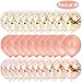 Produktbild EKKONG 30 Stück Roségold Konfetti Ballon Premium Latex Glitter Ballons für Geburtstagsfeier Hochzeit Party Valentinstag Dekorationen (12 Zoll/30cm)