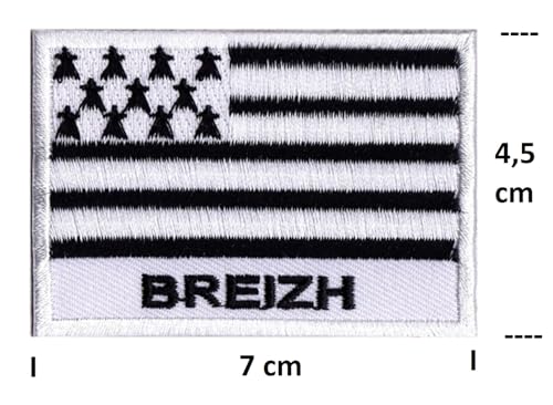 Patche Bandiera Bretagna Breizh
