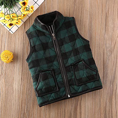 Image of Toddler Baby Girl Boys Sleeveless Fleece Plush Vest Sherpa Waistcoat