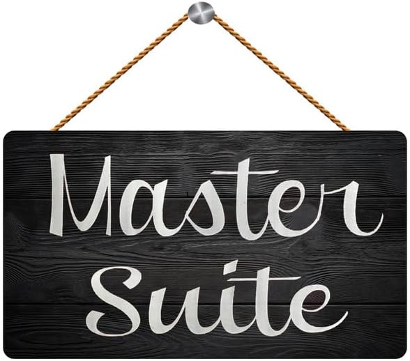 Letreros de madera para decoración del hogar, Master Suite, letrero de madera personalizado para dormitorio, cama y desayuno, letrero de placa de