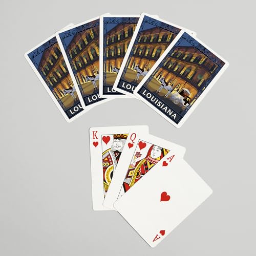 Baraja de Poker Louisiana French Quarter 52 Cartas miniatura 7