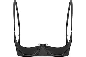 Women's Sensual 1/4 Cup Balconette Bralette