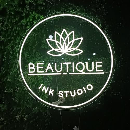 Image of Custom Business Neon Sign,LED Neon lights Professional customized, Custom Neon Signs Personalized for Studio Office Storefront Logo Gym Restaurant Store Hotel Bar Salon Beauty Nail Shop Party Prom