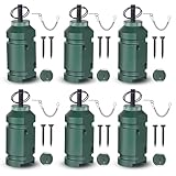6 Pack Perimeter Trip Alarm, 12 Gauge Camping Trip Wire Alarm Device, Trip Alarm with 12pcs Screws &...