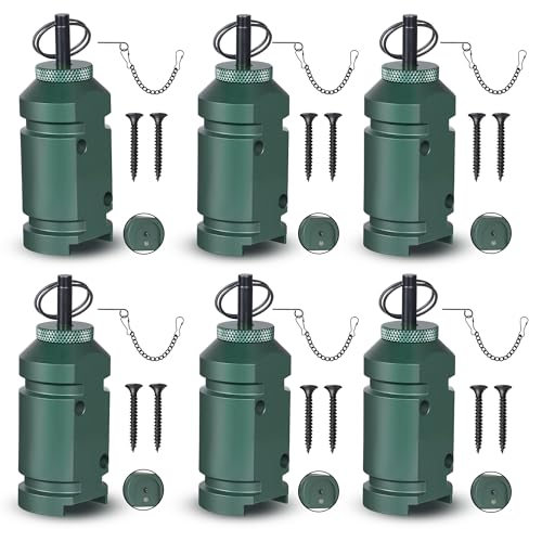 6X Perimeter Trip Alarm Device – 12 Gauge Perimeter Camping Trip Wire Alarm with Screws – Early...