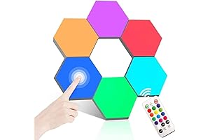 ODISTAR Hexagon Smart Wall Light - Illuminate Your Spaces with Vibrant Touch-Sensitive Hexagons