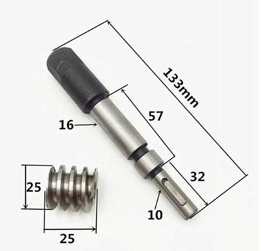 1PC Mill Head Adjust Worm For Bridgeport Milling Machine