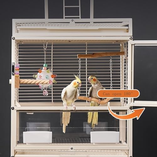 Volière extensible pour oiseaux résolvant le manque d'espace - 6
