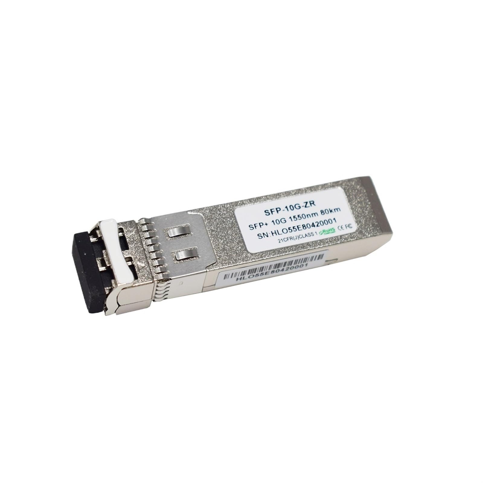 Transceptor SFP 10G-SFP-ZR-80km SFP+ 10G LC a Dos Caras 1550nm for FTTX(2 pcs)