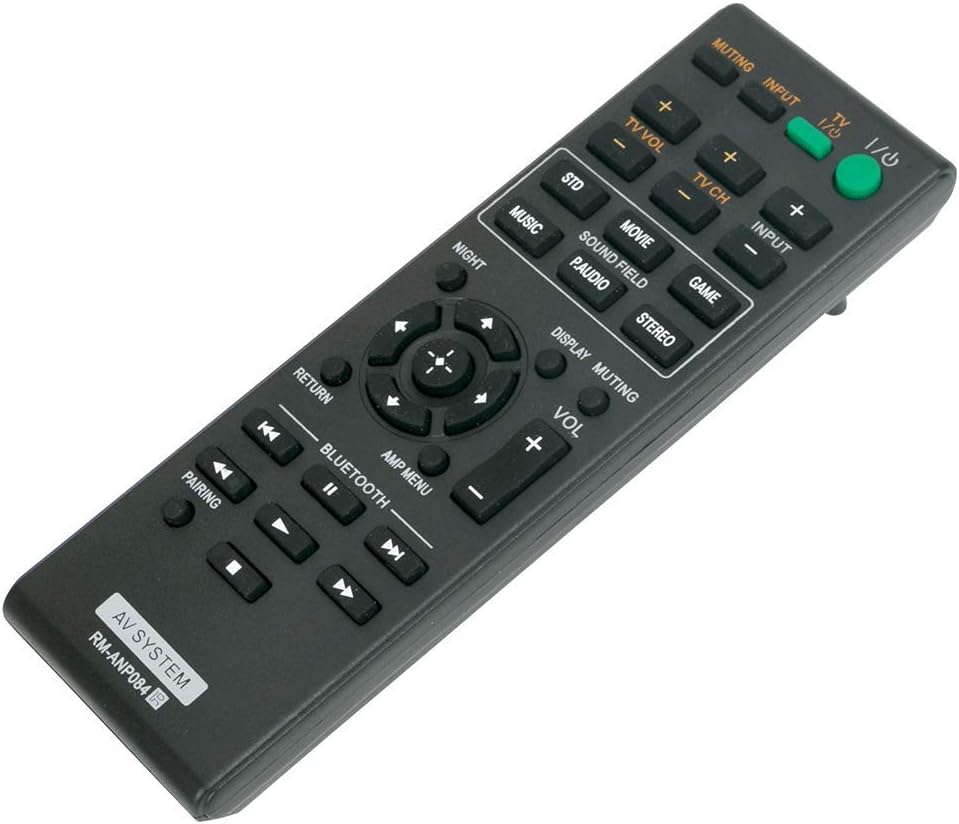 VINABTY RM-ANP084 Remote Control Replaced for Sony AV System SA-CT260 HTCT660 SA-WCT260 HT-CT260H SA-CT260H RM-ANP109 RM-ANP110 RM-ANP084 RM-ANP085 - Image 3