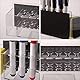 Magnetischer Markerhalter aus Acryl, 10 Fächer Trocken Abwischbarer Markerhalter Wandmontierter Markerhalter Magnetischer Markerständerhalter Organizer Marker und Radiergummi für Stifte Schule