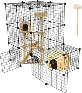 Cat Cages Indoor Large Pet Crate Detachable Extra Large Cat Playpen