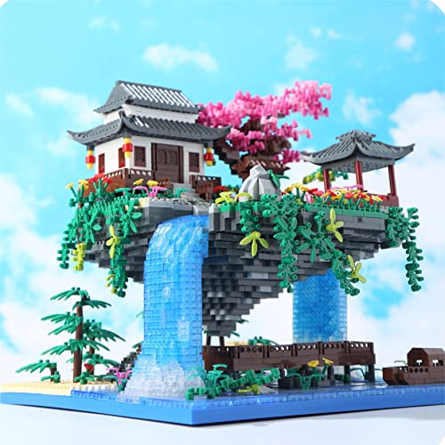 Yushinv 16260 Cherry Blossom Tree Building Set thumb #4