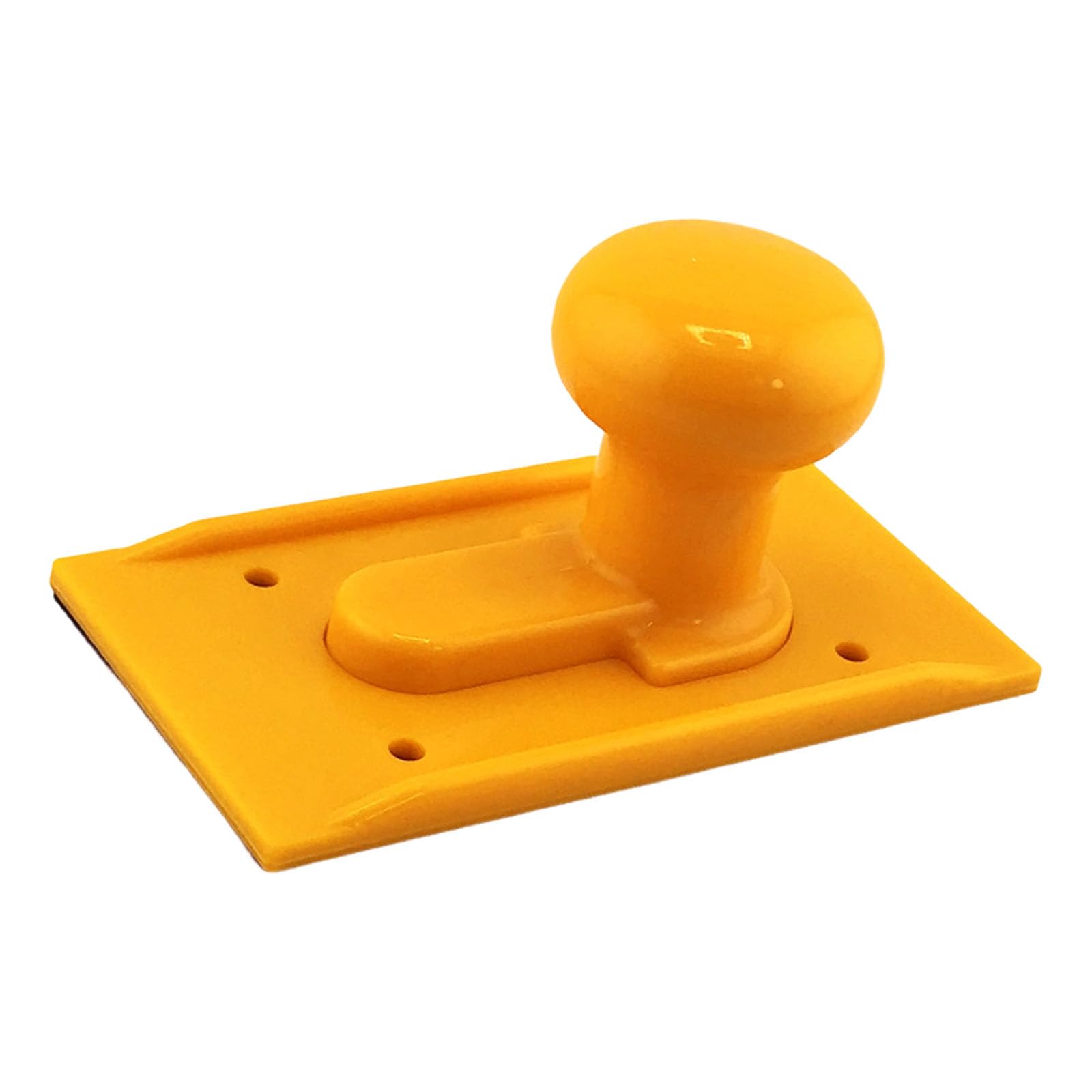 Shntig Yellow Ergonomic Woodworking Push Block With Antislip Grip For Enhanced And Comfort Ergonomic Woodworking Push Block Professional Tool Abs Reinforced