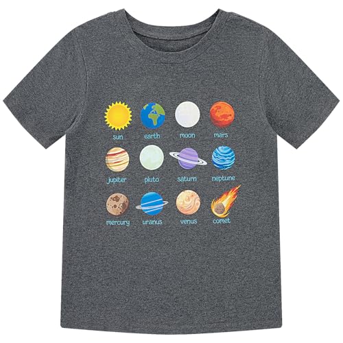 Boys T Shirt Summer Short Sleeve Toddler Tshirts 2-6 Years Cotton Kids Athletic Shirts & Tees