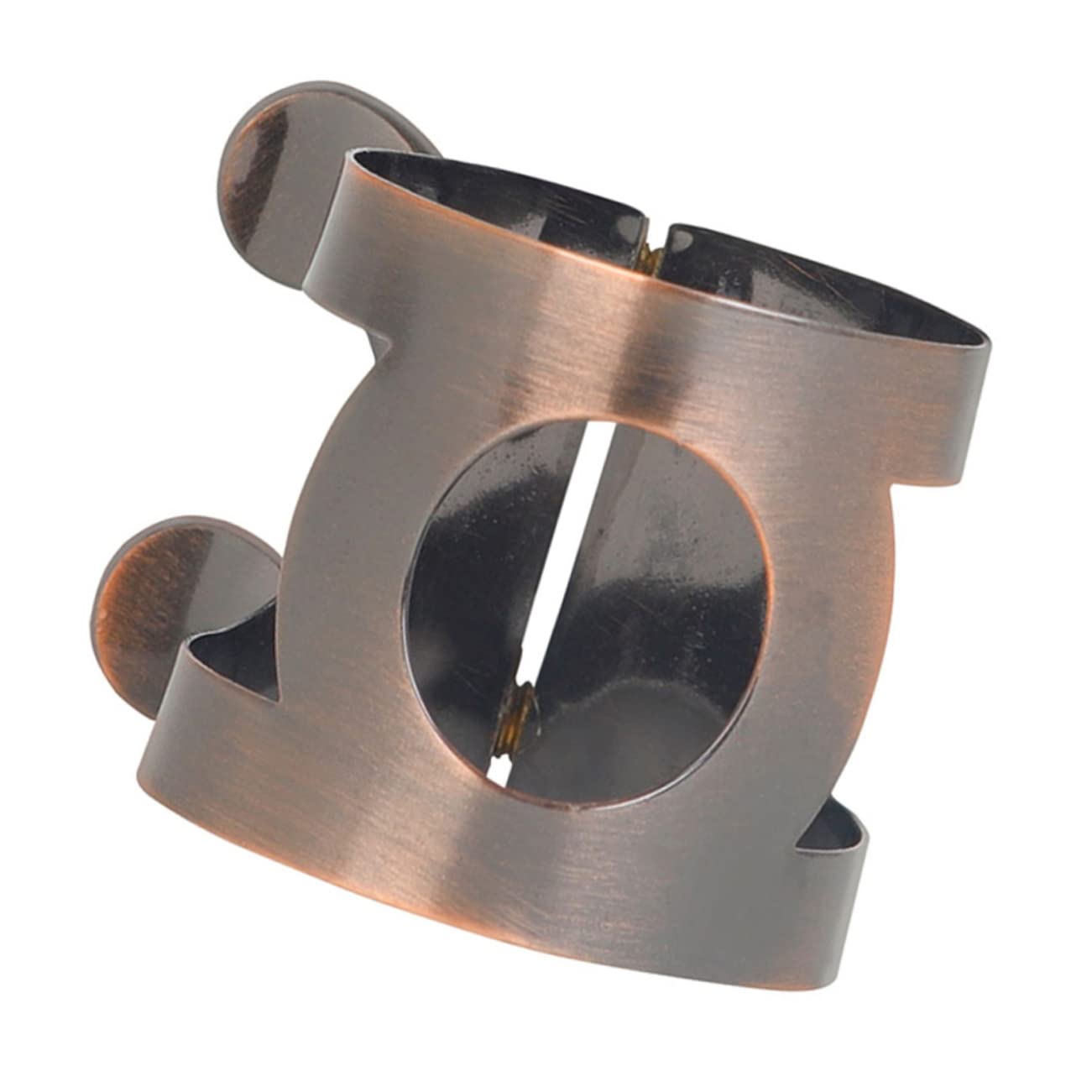 Garneck Brass Clarinet Ligature Clip for Wind Instruments Smooth Edges Craftsmanship Replacement for Clarinet Supplies and Parts