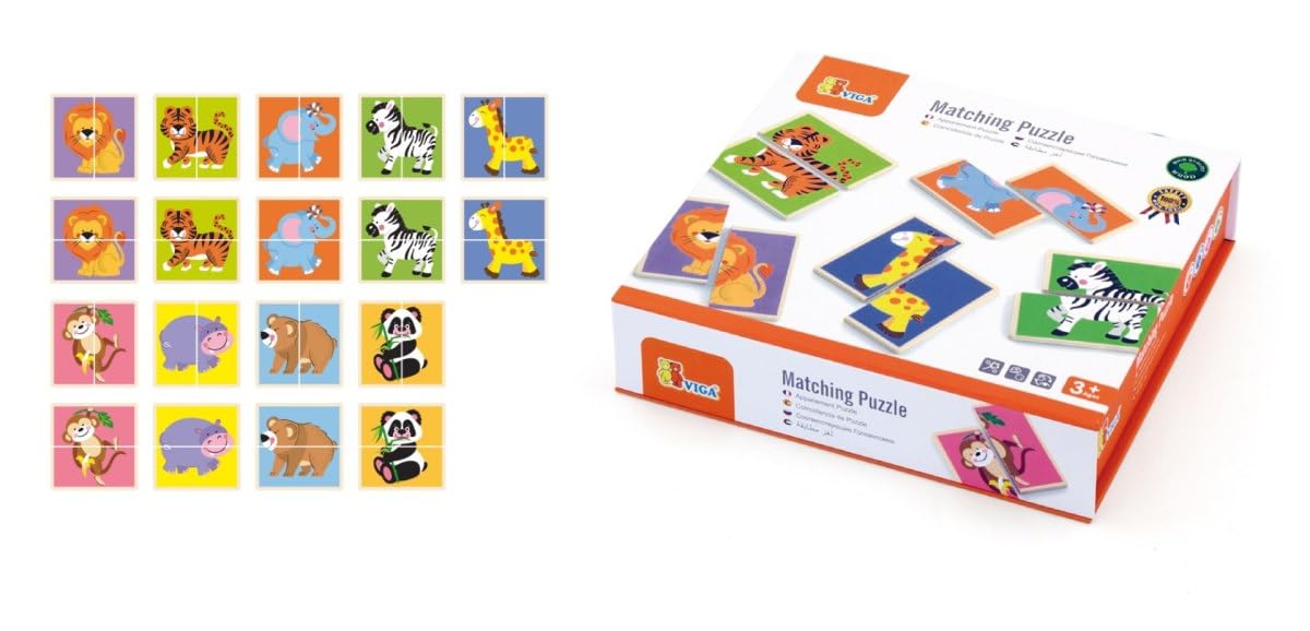 VIGATOYS To each His Half: Animals