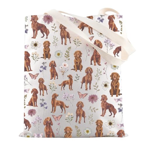 MYSOMY Irish Setter Tragetasche Irish Setter Geschenk Irish Setter Mama Geschenke Irish Setter Hund Schultertasche Irish Setter Hund Besitzer Geschenk, Setter Dog Tg3, INCH
