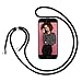 Produktbild ZhinkArts Handykette kompatibel mit Apple iPhone 7 Plus / 8 Plus - 5,5" Display - Smartphone Necklace Hülle mit Band - Handyhülle Case mit Kette zum umhängen in Schwarz