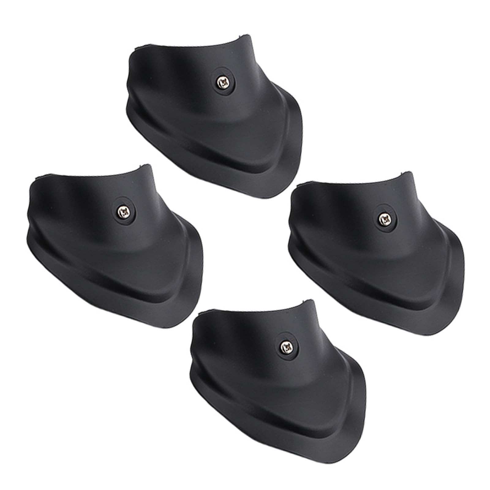 mioosho 4Pcs Electric Scooter Rear Mudguard Scooter Rear Flap Electric Scooter Front Rear Mud Flap Mudguard Fishtail Replacement