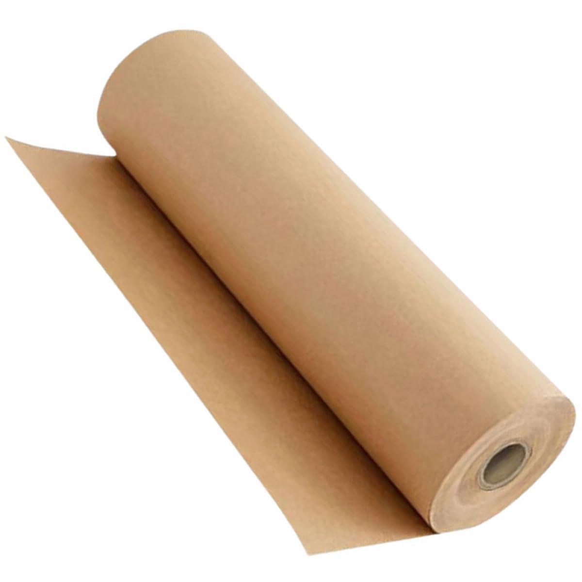 VINTORKY Rouleau Kraft d'Emballage Naturel 30 CM X 10 M pour Artistes et Artisans, Papier Kraft Brun Vierge, pour Dessin, Emballage et Bricolage Créatif