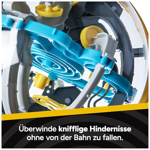 Spin Master Games - Perplexus Beast 3D-Kugellabyrinth mit 100 Hindernissen, Geduldsspiel für Kinder ab 9 Jahren und Erwachsene