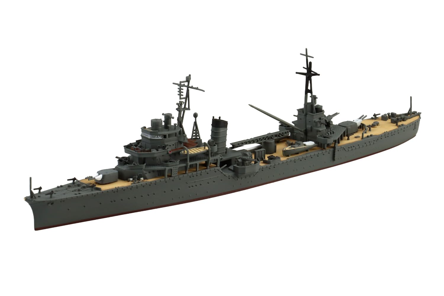 Aoshima 1/700 Waterline No.355 Japanese Navy Light Cruiser Kashima Model Kit