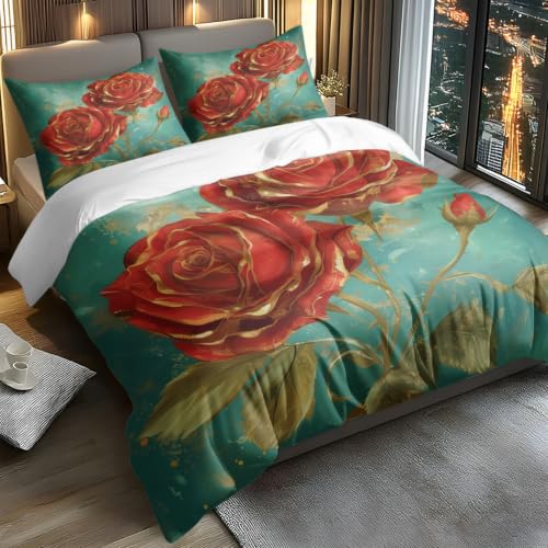 Housse de couette 220x240 anti-transpiration lavable avec taies d'oreiller - 5
