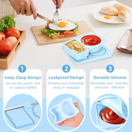 50% Off 3-Pack Silicone Reusable Snack Containers