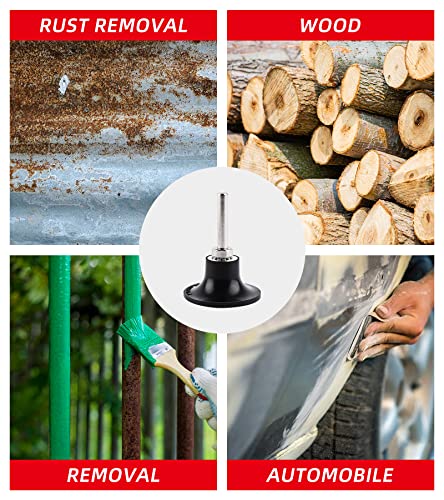 Luckut 2 Inch Disc Pad Holder With ¼” Shank-2 Pack, Die Grinder Sanding, Quick Change Medium Disc Attachments For Polishing, Sanding And Surface Preparation (2) #TOP5