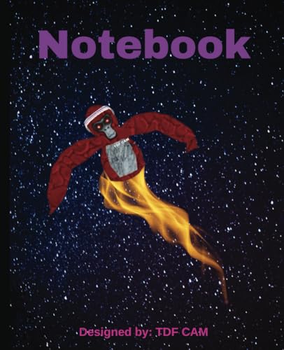 Gorilla tag notebook: Wide ruled For all VR Gorilla Tag lovers and TDF CAM subscribers and fans