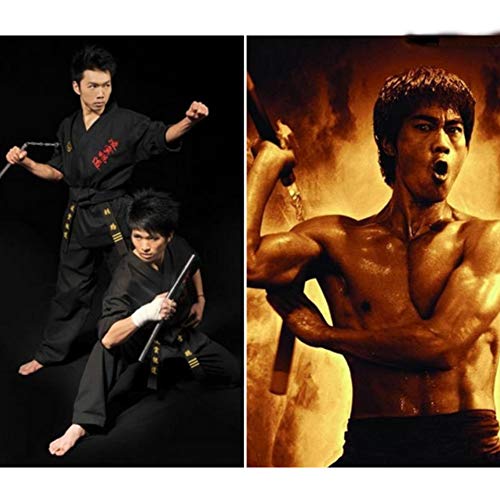 image for MARCOLO Training Equipment Safety Foam Martial Art Sticks with Swivel 