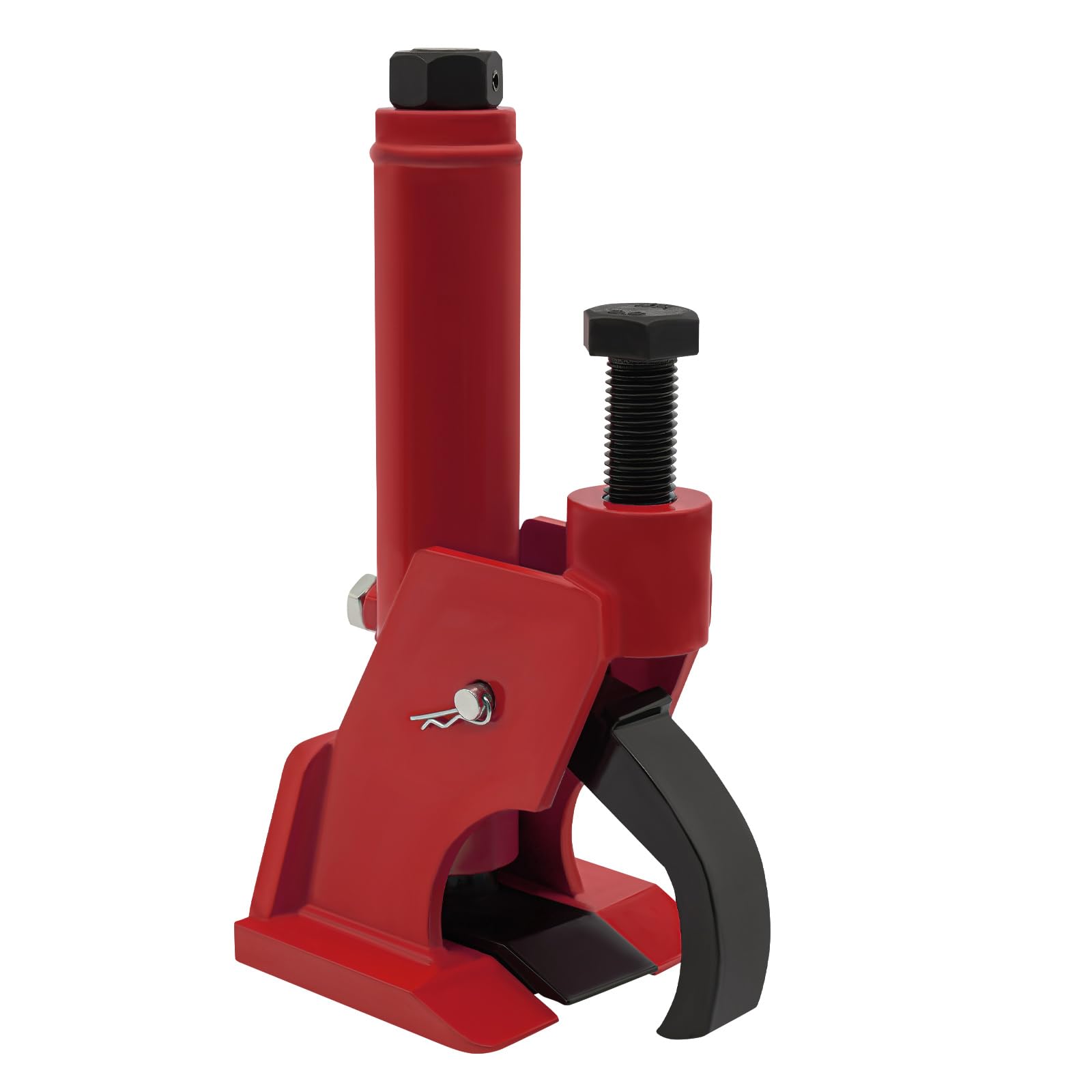 Desmontador de neumáticos portátil de 96,52 a 106,68 cm, cambiador de neumáticos, herramienta de cambio de neumáticos, color rojo
