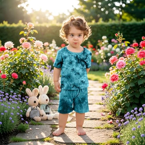 Image of Jimonda Boys Girls Bamboo Rayon Pajamas Set Kids Sleepwear
