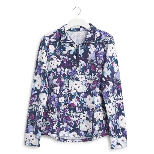 Vera Bradley Women's French Terry Quarter-Zip Sweatshirt with Pockets (Extended Size Range)3
