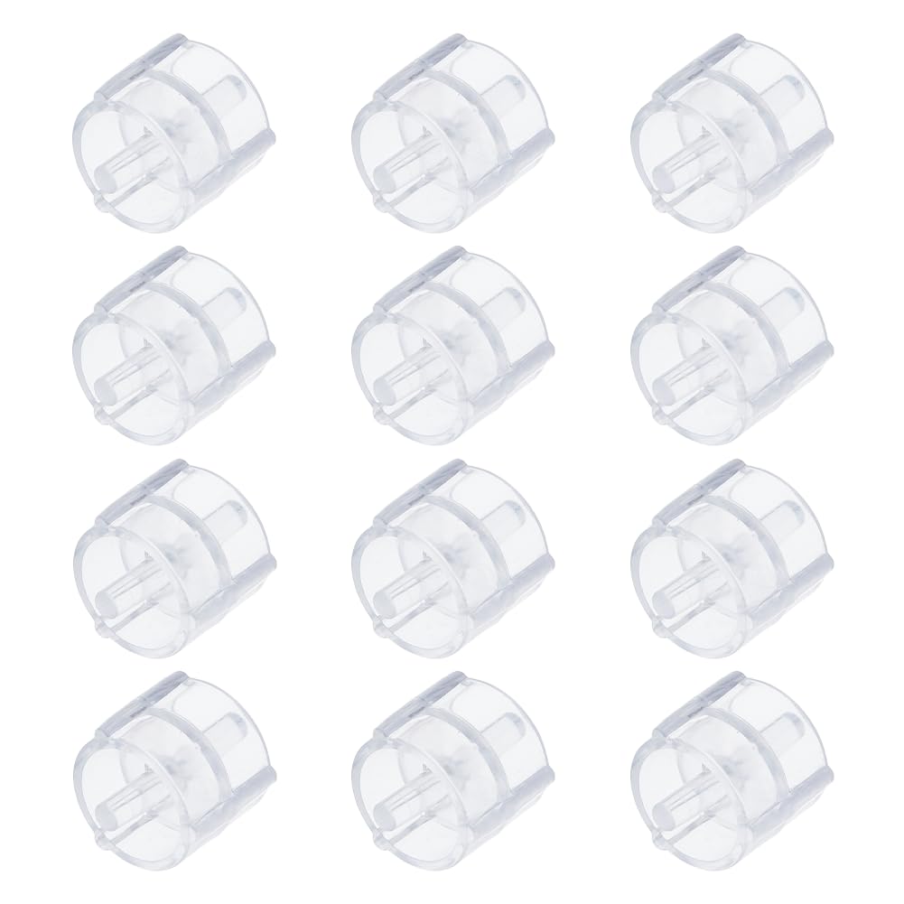 SUPERFINDINGS 12Pcs Tape Dispenser Replacement Core Tape Dispenser Replacement Core 0.9inch (2.4cm) Tape Dispenser Core Small Plastic Tape Dispenser