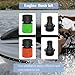 HINGTAI 4Pcs Engine Flush Kit, Quick Connect Flush Tools Long Service Life, Size Science Not Easy to Damage Jet Boat Cleaning Accessories Tools, Good Compatibility