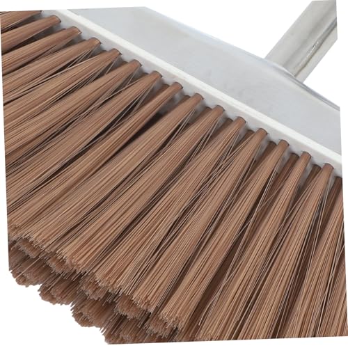 PRETYZOOM Besen Set mit Kehrschaufel Innen Weiche Borsten Edelstahl Staubschaufel Langstielig Effiziente Reinigung für Haushalt Büro und Vielseitige Einsatzbereiche – Bild 4