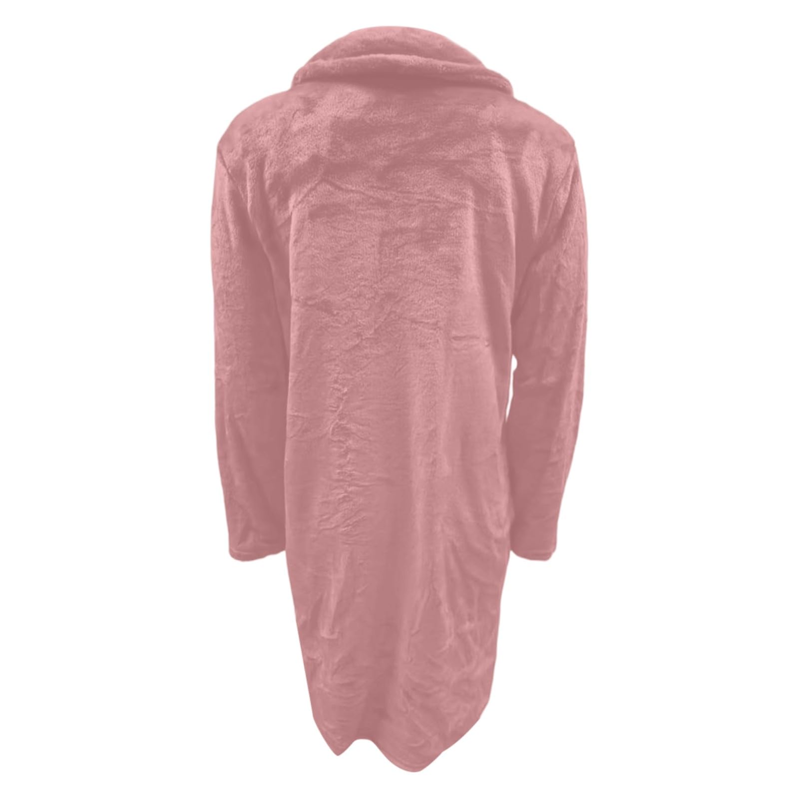 Giacca Donna Invernale Trench Lungo con Petto a Cappotto, Taglie Forti, con Revers e Tasche, per Abbigliamento Casual Autunnale e Invernale Università