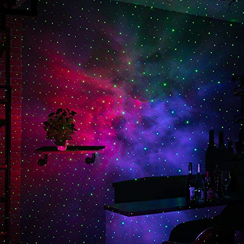 DECDEAL Star Projector Night Light Galaxy Projector com LED Nebula Cloud colorido Starry Sky Projeto