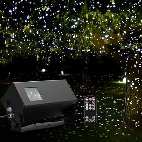 AIRIVO White Laser Snowflake Projector Cover