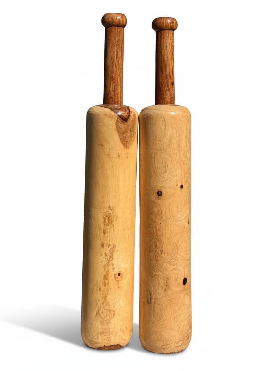 is Wings Sheesham Wood Indian Clubs (Mugdar) Traditional Akhada-Style Indian Clubs, Exercise and Flexibility Training Equipment (Single, 10 Kg)-image-8