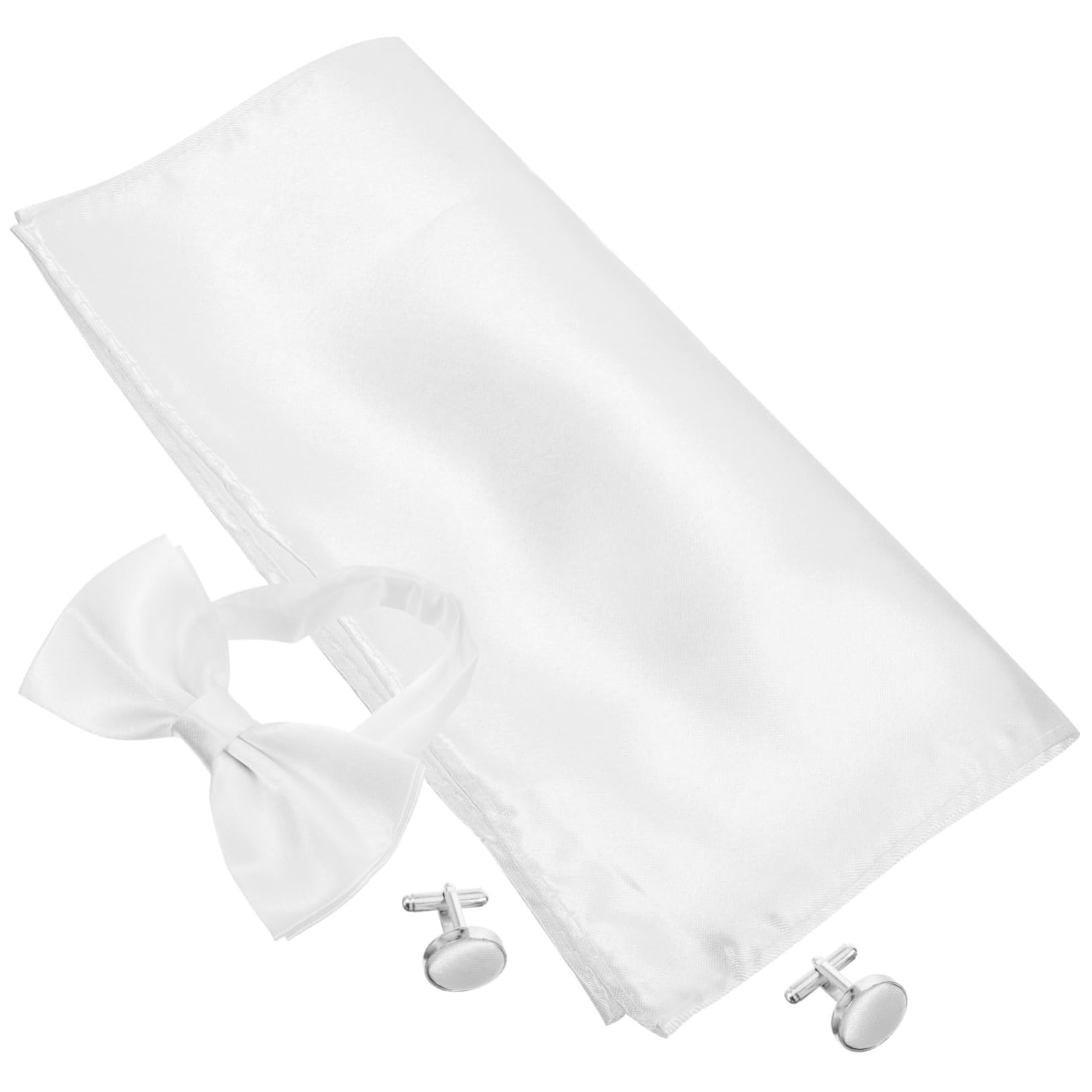 TENDYCOCO 1 Juego De Pañuelos De Bandana Bufanda Diadema Pajaritas Preatadas Para Hombres Pajarita De Novio Bandana De Vaca Para Niños Accesorios De Traje Para Hombre Gemelos Para