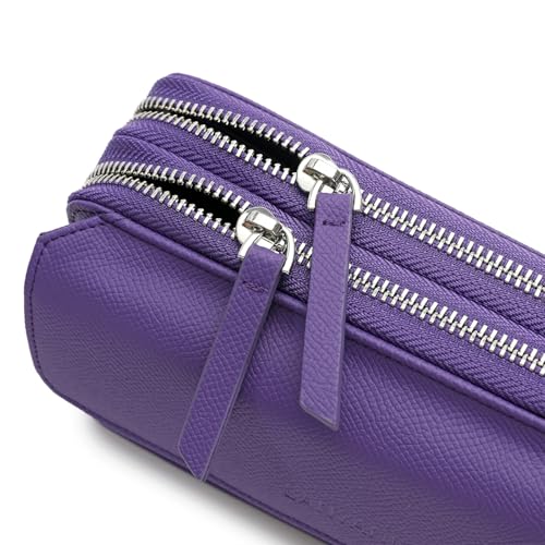 Image of Lanyani RFID Crossbody Wallet Wristlet Purse with Phone Pocket For Women Vegan Leather