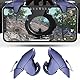 WOWOWO Blue Shark Mobile Gamepad Joystick für Mobile Gaming Trigger Fire Button