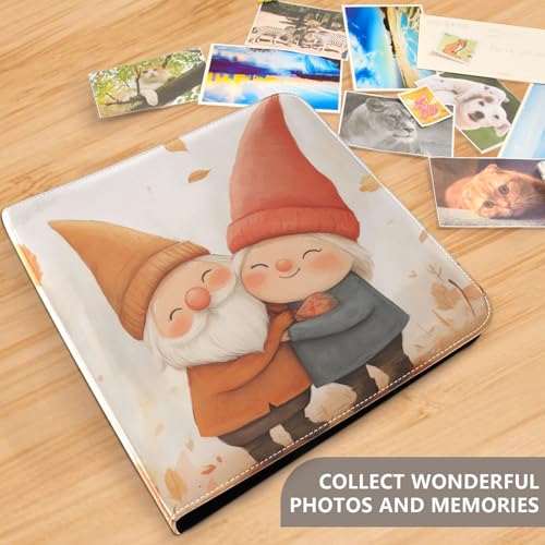 Álbum de Fotos Autoadhesivo DIY Álbum de Recortes para San Valentín con Tapa de Cuero PU, 3 Anillos, 40 Páginas, 8x10 para Memorias miniatura 5