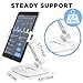 AboveTEK Tablet Stand Holder, Stylish Aluminum iPad Stands, Foldable 360° Swivel iPad iPhone Table Stand Holder fits 4-11