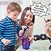YILCER 12 in 3D Printed Dragon Egg, Mystery Articulated Crystal Dragon Fidget Toys, 3D Print Surprise Animals Toy for Kid Teen Boy Girls (Laser Purple)