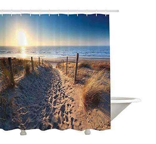 Theme Plage Rideaux De Douche
