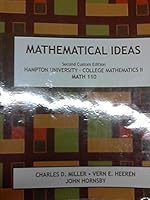 Mathematical Ideas Second Custom Edition for Hampton Unviersity 1256342491 Book Cover